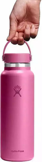 Hydro Flask Wide Mouth Μπουκάλι Θερμός Ανοξείδωτο BPA Free 1.2lt Reef