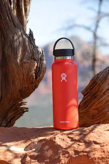 Hydro Flask Wide Mouth Μπουκάλι Θερμός Ανοξείδωτο BPA Free 1.2lt Reef