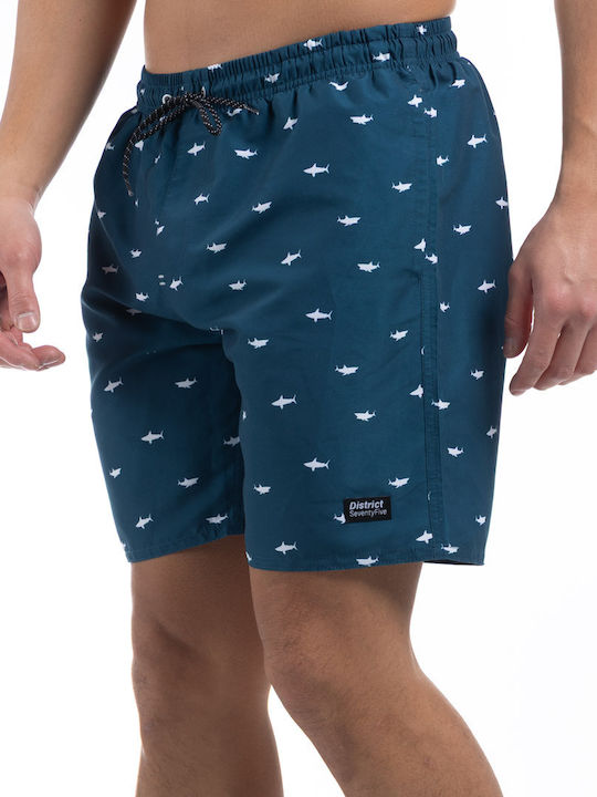 Herren Badebekleidung Bermuda Blue