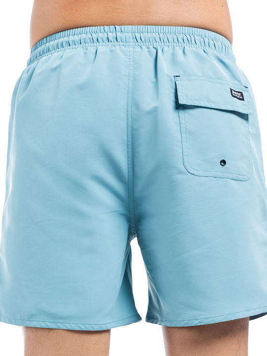 Men's Swimwear Bermuda Turquoise with Patterns