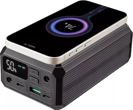 Sandberg Power Bank 27000mAh 100W with USB-A Port and 2 USB-C Ports Power Delivery Black