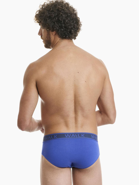 Herren Slips Dark Blue - Royal Blue 2Packung