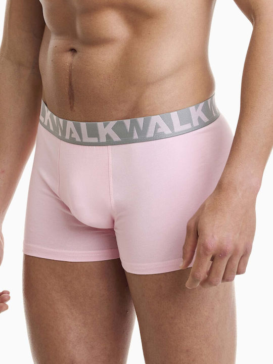 Мъжки боксерки Pink/Grey 2Опаковка