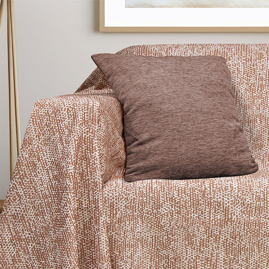 Lino Home Saphire Decken & Couchdecken Dreisitzer-Sofa Wurf Terrakotta 180x300cm Herstellerfarbe