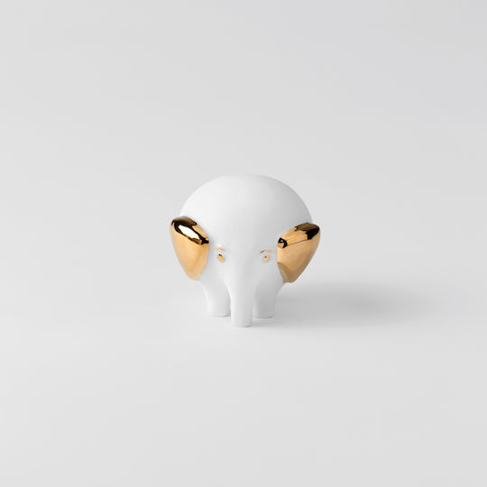 Raeder Decorativ Elefant din Porțelan 6.5x6.5x6cm 1buc