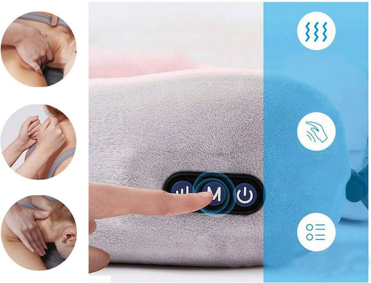 Verk Group Μαξιλαράκι Ταξιδίου Memory Foam Μπεζ