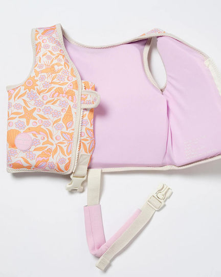 Παιδικό Φουσκωτό Γιλέκο Θαλάσσης Sunnylife Swim 2-3 Ocean Magic Pink Pink 9339296069899