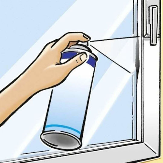 Spray de Etanșare Siks Impermeabil Hidro Izolare Protecție de Lungă Durată Uscare Rapidă Multi-suprafață Ciment Plăci Metal Furtunuri Negru