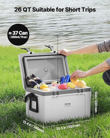 Vevor Gray Portable Fridge 0.33lt TSLZX26QTB004CWLV001V0