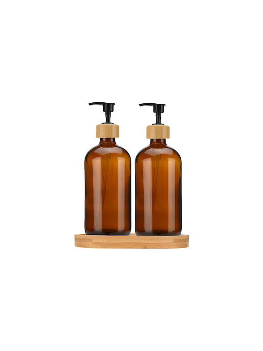 Estia Bamboo Essentials 02-28800 Spender Kche aus Bambus Braun 500ml |  Skroutz Germany