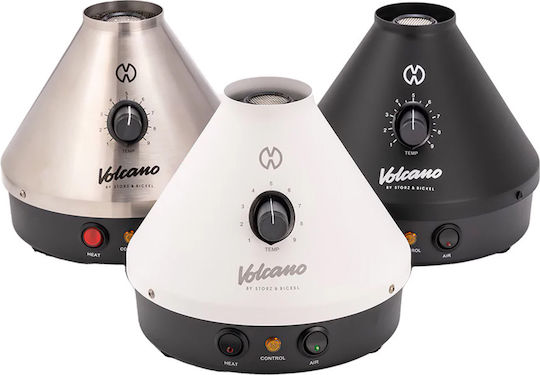 Storz & Bickel Volcano Verdampfer mit eingebauter Batterie Silber