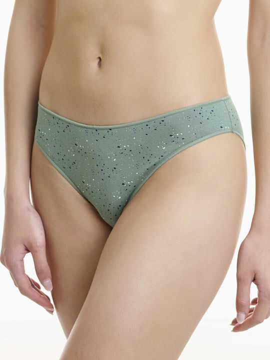 Bamboo Women's Slip 2Pack Petrol, Green