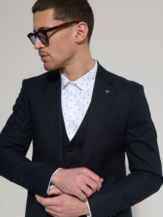 Men's Summer Suit Jacket Navy