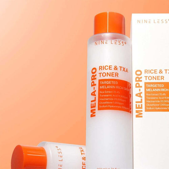 Nine Less Loțiune Tonifiere Pentru Față Cu Niacinamidă Și Acid Hialuronic 200ml