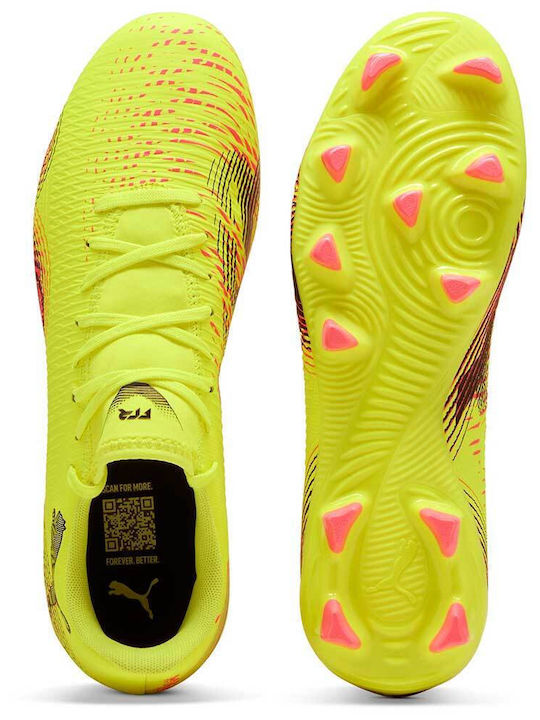 PUMA Future 8 Play Football Shoes with Cleats Yellow