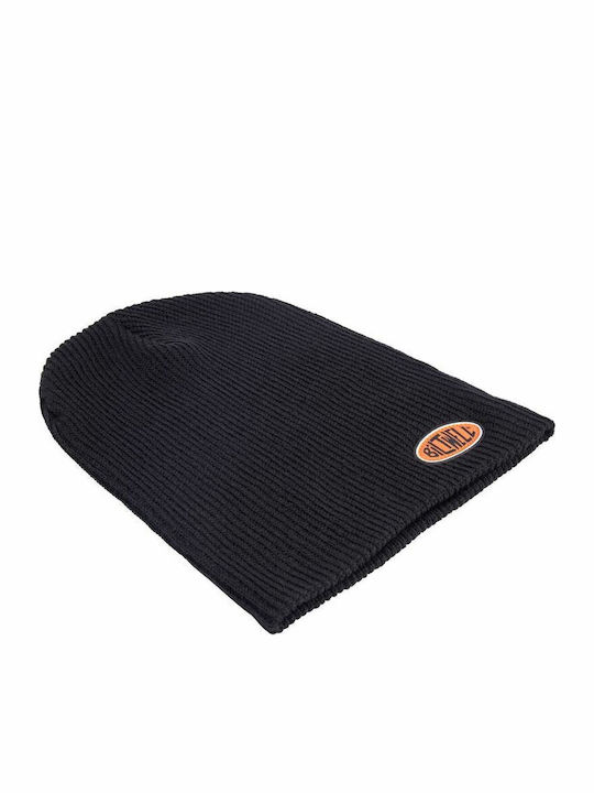 Beanie Unisex Beanie Gestrickt in Schwarz Farbe