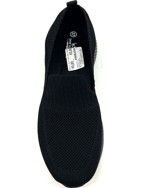 Anatomic Women's Canvas Slip-Ons Black