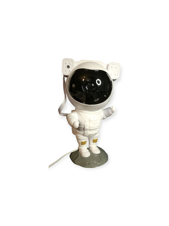 Kids Projector Lamp Astronaut with Color Changes White 12x11.3x22.8εκ.