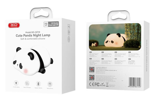 XO Kids Decorative Lamp Black 12x12x6εκ.
