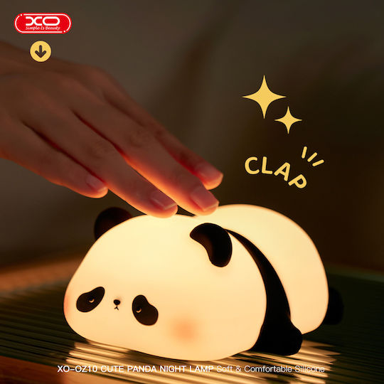 XO Kids Decorative Lamp Black 12x12x6εκ.