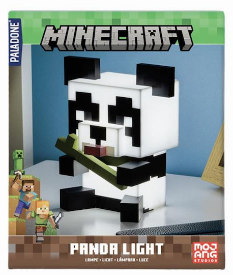 Paladone Lumini LED Lampa De Masă Pentru Copii Decorațiune Panda Light Multicoloră