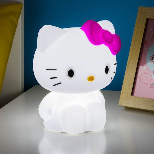 Paladone Παιδικό Διακοσμητικό Φωτιστικό Hello Kitty Λευκό 17.5x17.5cm