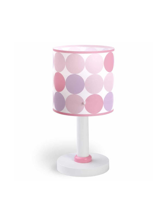 Ango Kids Portable Lamp Colors Pink 15x15x30εκ.