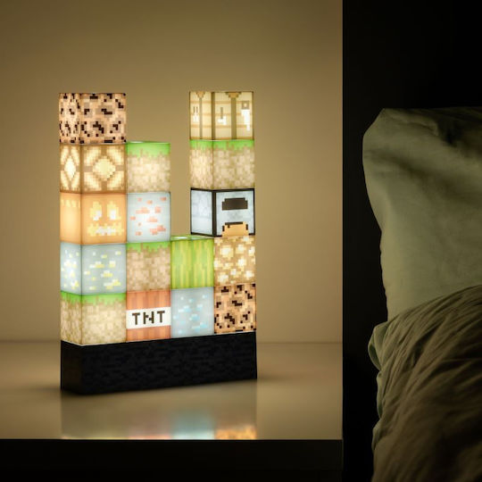 Paladone Kinder Dekorative Lampe Block Mehrfarbig