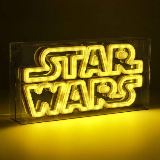 Paladone Kids Decorative Lamp Neon Yellow 15.5εκ.