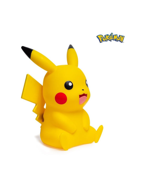 Teknofun Παιδικό Διακοσμητικό Φωτιστικό Pikachu Κίτρινο