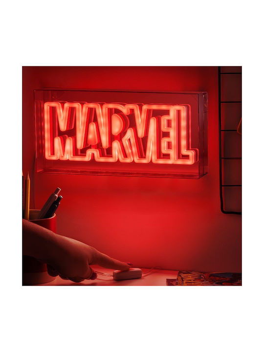 Paladone Led Kids Decorative Lamp Logo Red 30.5x15.5x6εκ.