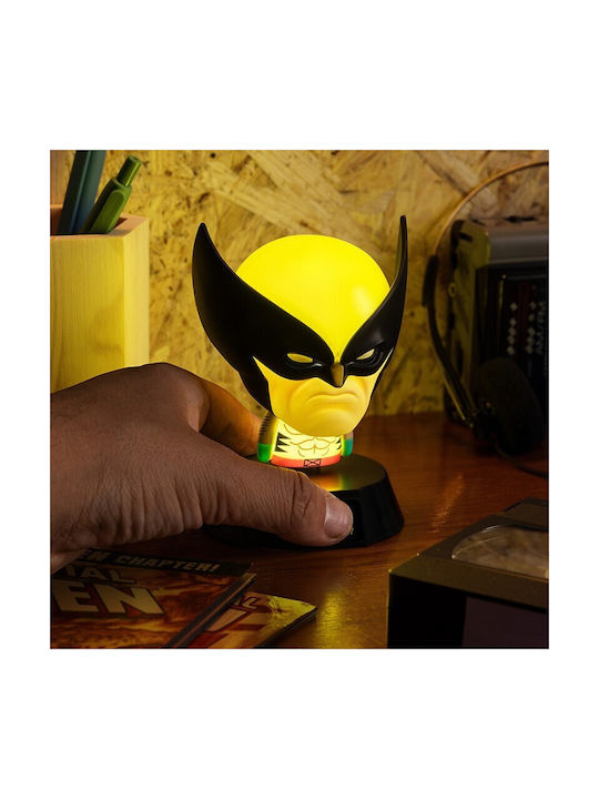 Paladone Kids Desk Lamp Wolverine Light Multicolour 11x11x14εκ.