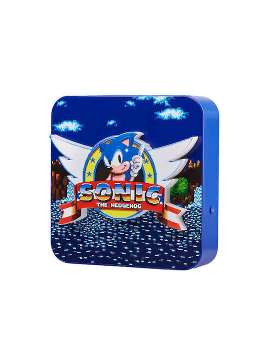 Numskull Παιδικό Διακοσμητικό Φωτιστικό Sonic Πολύχρωμο 19x19cm