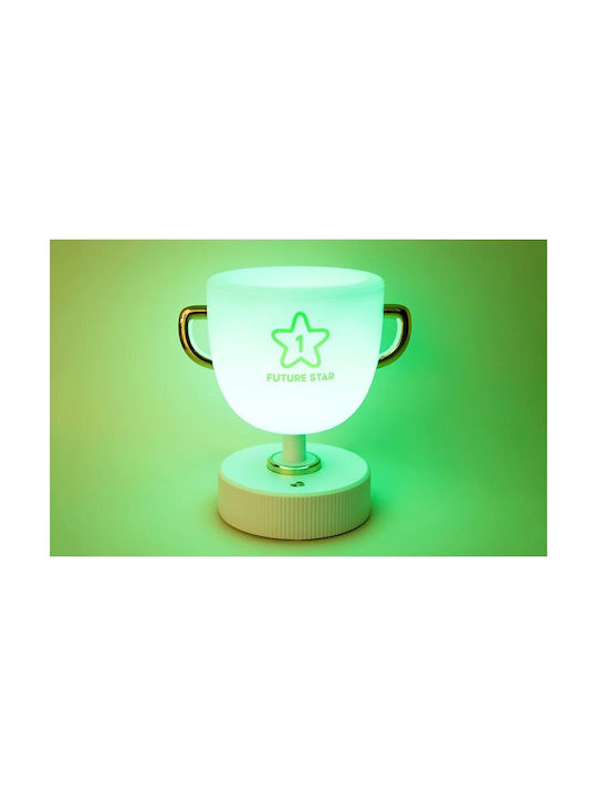 Superfire LED Kinder Dekorative Lampe Weiß 13.6x12.8x9.6εκ.