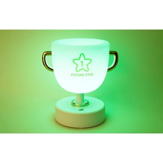 Superfire LED Kinder Dekorative Lampe Weiß 13.6x12.8x9.6εκ.