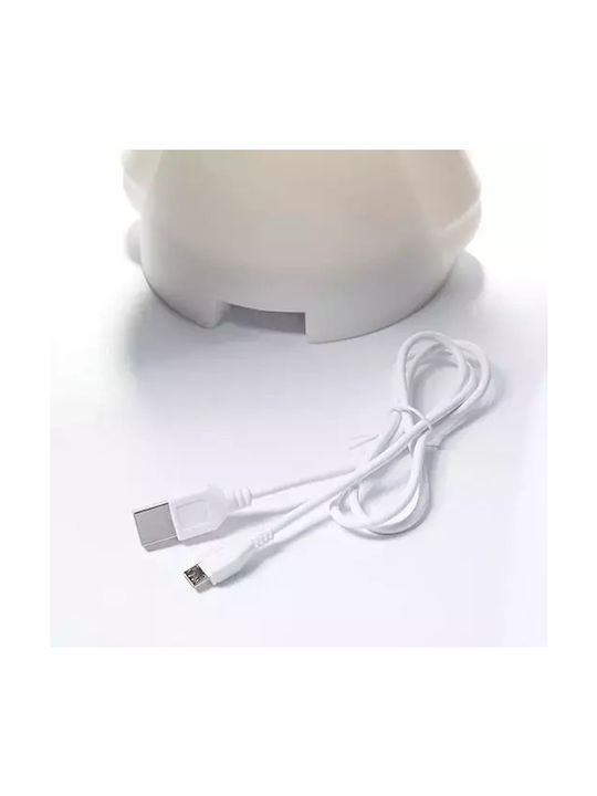 Mr Maria Led Kids Decorative Lamp White 15x30cm