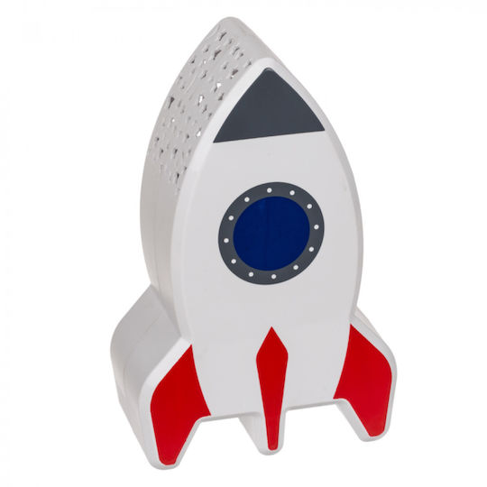 Out of the Blue Kids Projector Lamp with Multicolour Star Projection 16x9.3x15cm