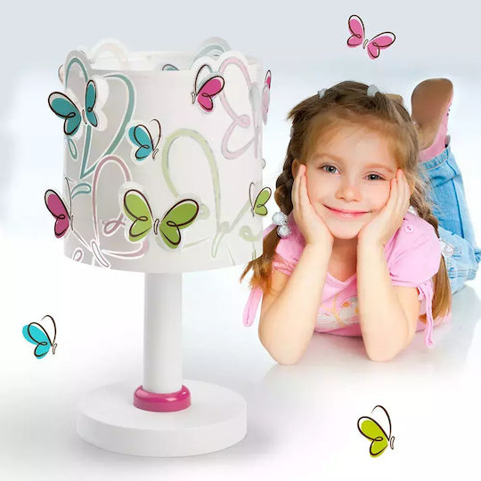 Ango Kids Portable Lamp Butterfly Multicolour 15x15x30εκ.