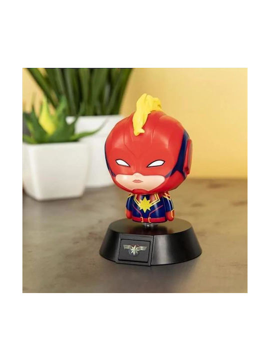 Paladone Led Παιδικό Διακοσμητικό Φωτιστικό Captain Marvel Πολύχρωμο 10εκ.