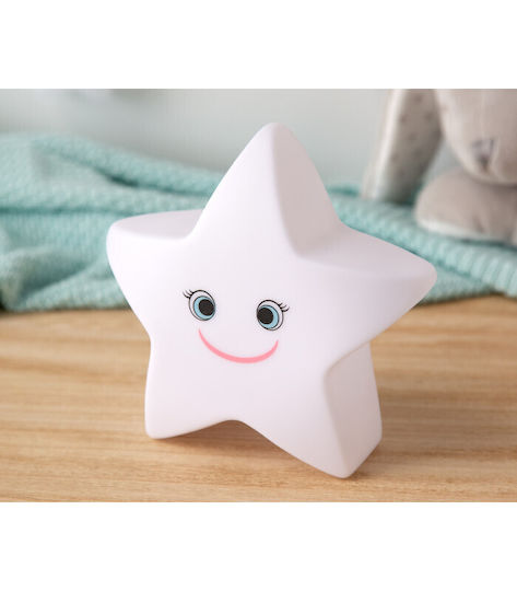 Kiokids Led Kids Decorative Lamp Little star with Color Changes White 15x13cm