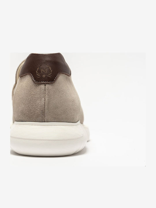 Herren Mokassins in Beige Farbe