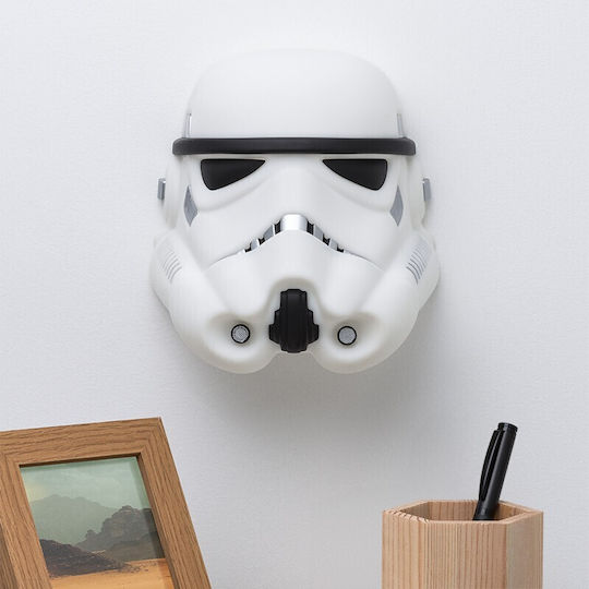 Paladone Kinder Dekorative Lampe Stormtrooper Weiß 22x15cm