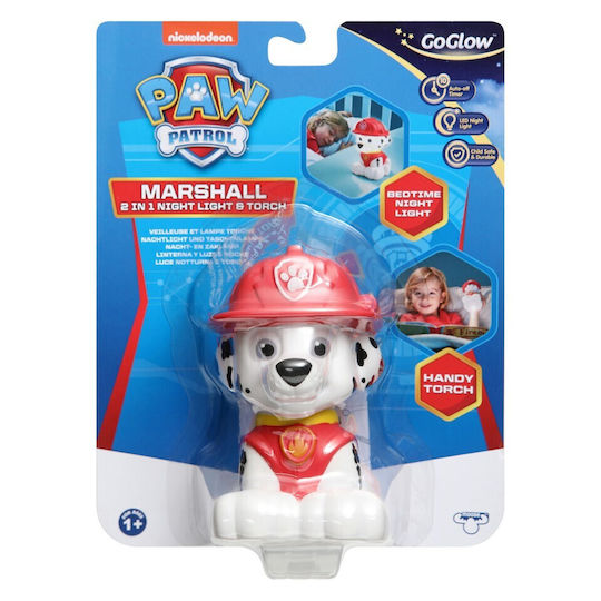 Paw Patrol Παιδικό Διακοσμητικό Φωτιστικό