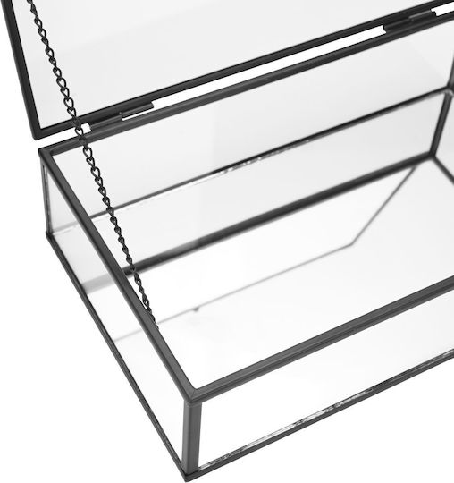 Estia Tabletop Organizer Glass Black