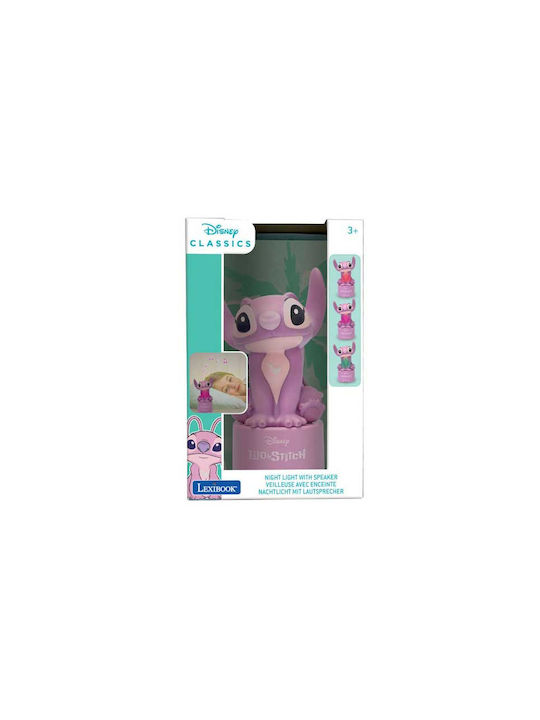 Lexibook Kinder Dekorative Lampe Angel Lila