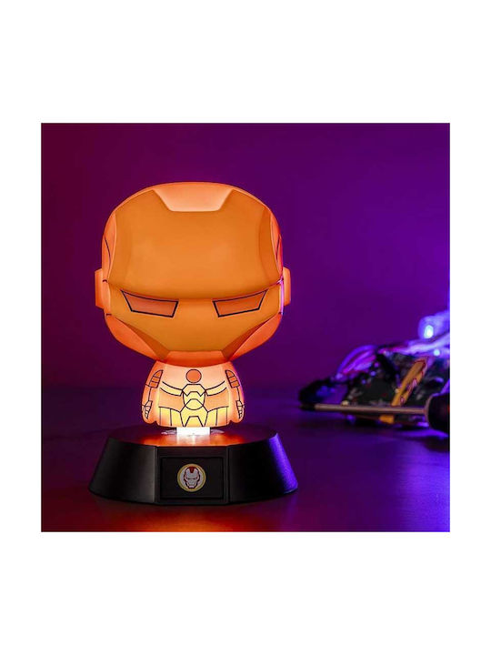 Paladone Lampă decorativă pentru copii Iron Man Multicolor