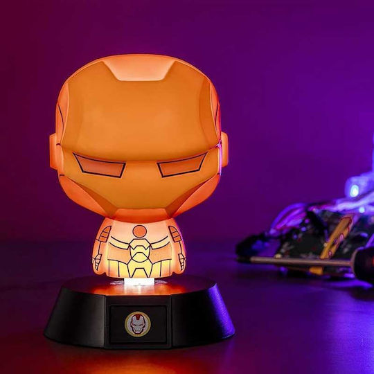 Paladone Lampă decorativă pentru copii Iron Man Multicolor