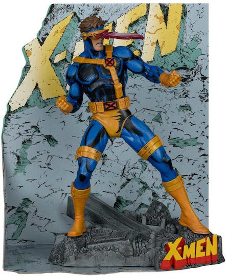 Diamond Select Toys Marvel Cyclops X-Men Animated Figure Height 15cm Scale 1:10