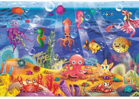Παιδικό Puzzle Περιπέτεια στη Θάλασσα για 4+ Ετών 48pcs Ελληνοεκδοτική