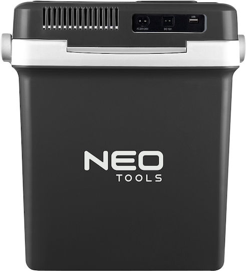 Neo Tools Φορητό Ψυγείο 26lt 12V / 230V Μαύρο